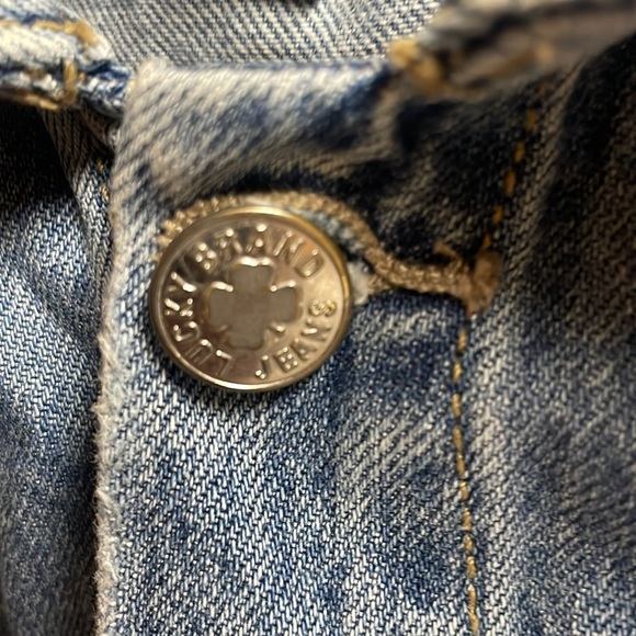 Lucky 🍀 brand Tomboy Trucker denim jacket, size XS, Color: Jacinto River - Picture 9 of 14